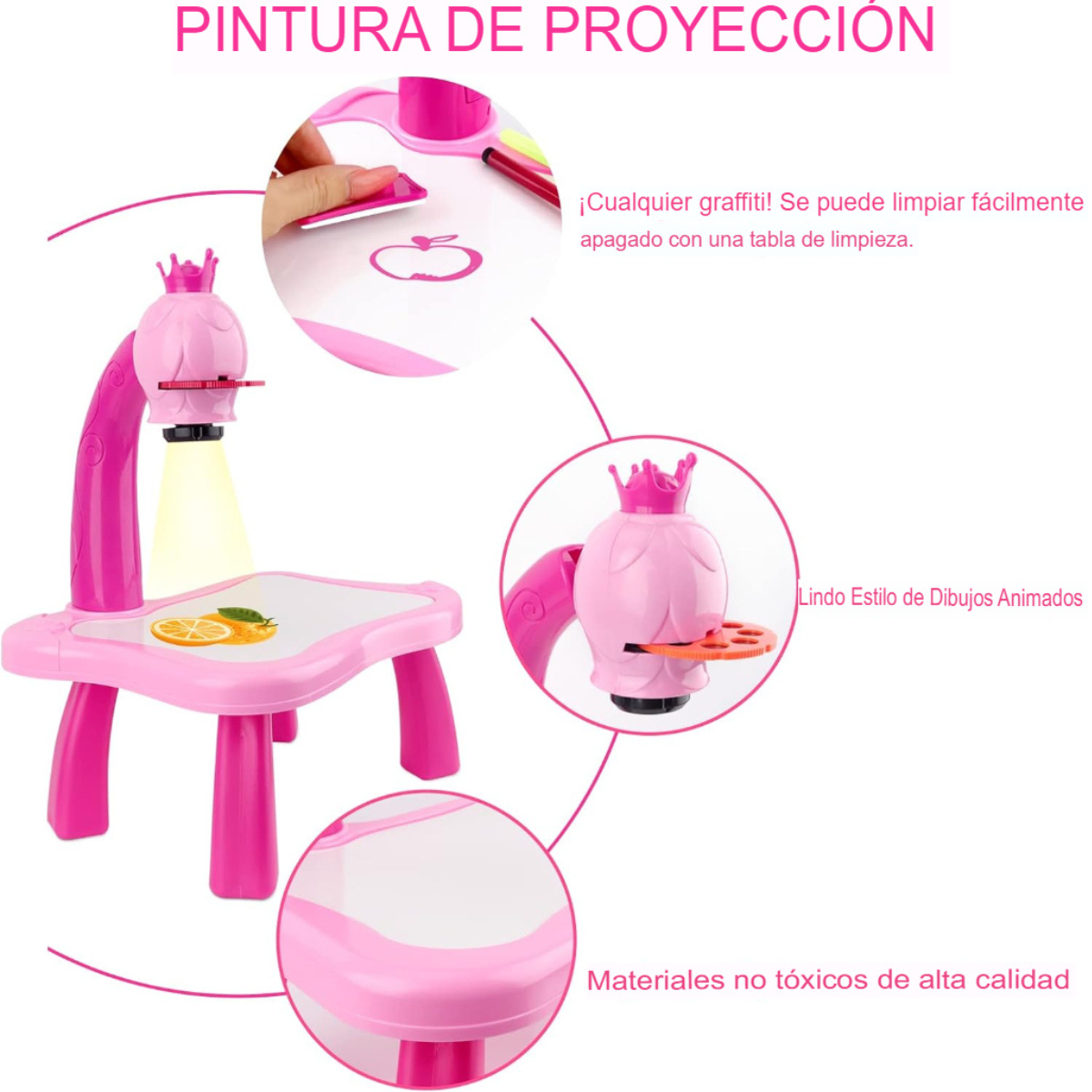 Proyector Escritorio Inteligente Educativo Queen
