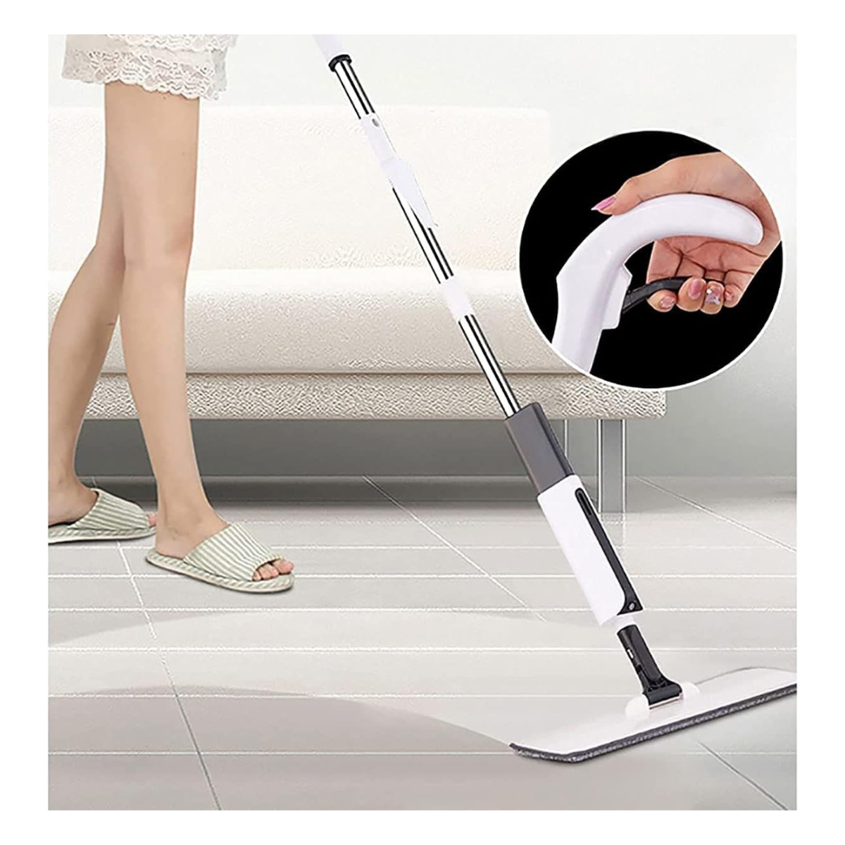 Trapeador Giratorio con Spray $ 9.900