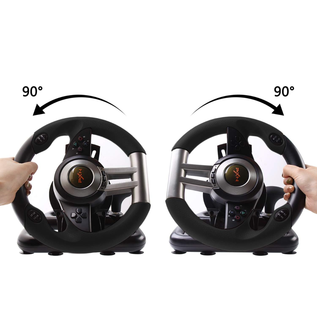 Volante Carreras PXN Palanca + Pedales $79.900