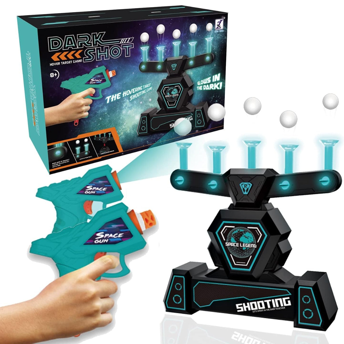 Pistola lanza dardos + blancos flotantes $ 24.900