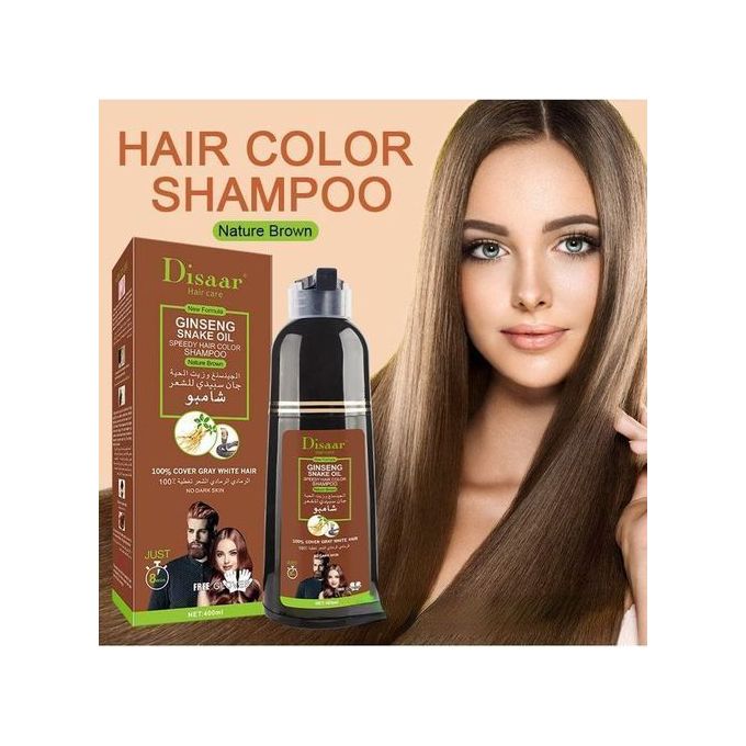 Shampoo Tinte Cubre Canas Disaar