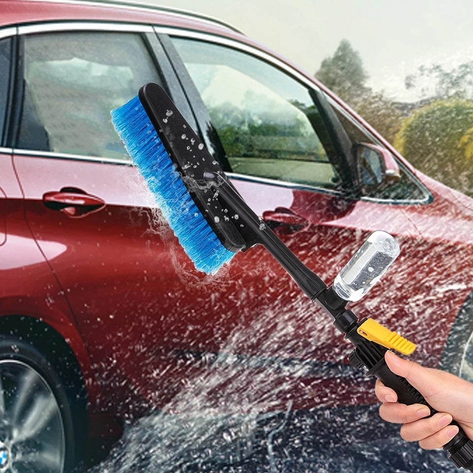 Cepillo para lavar auto porta jabon $ 13.500