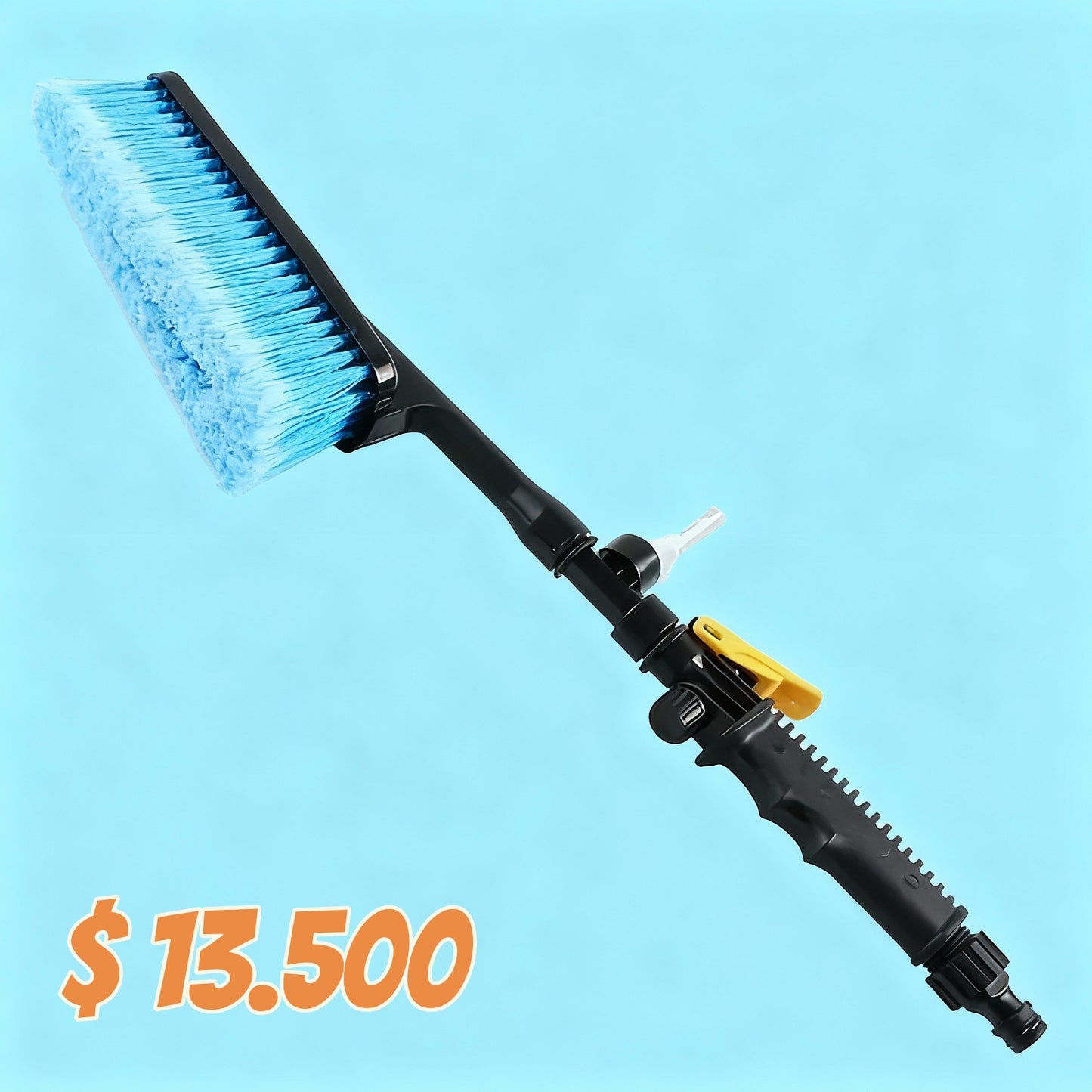 Cepillo para lavar auto porta jabon $ 13.500